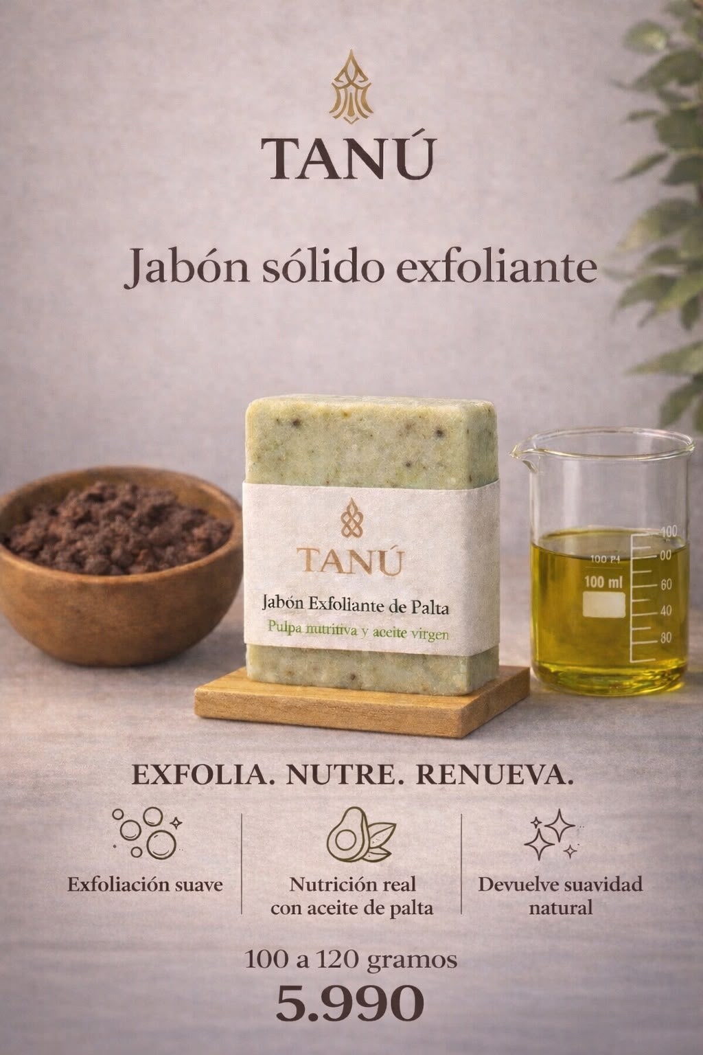 Jabón Sólido exfoliante